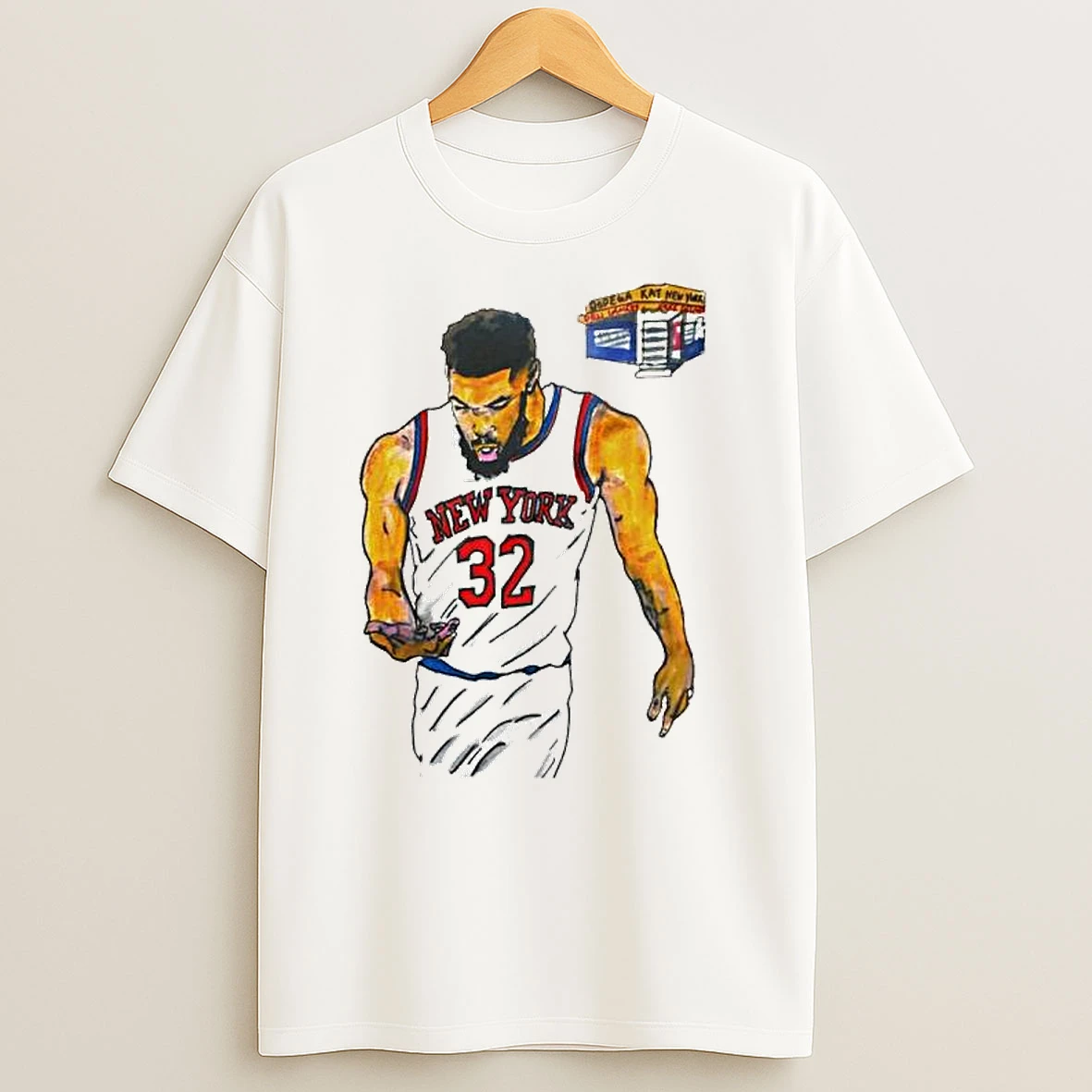 Bodega Kat Karl Anthony Towns Nba New York Knicks Ornaments T Shirts