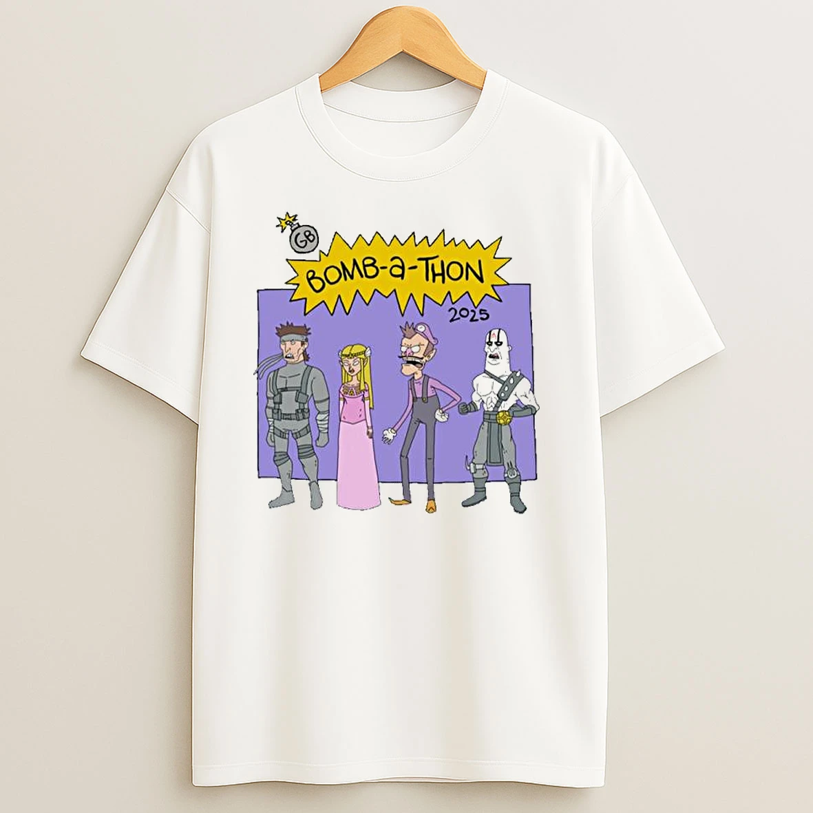 Bombathon With Characters 2025 Ornaments T Shirts