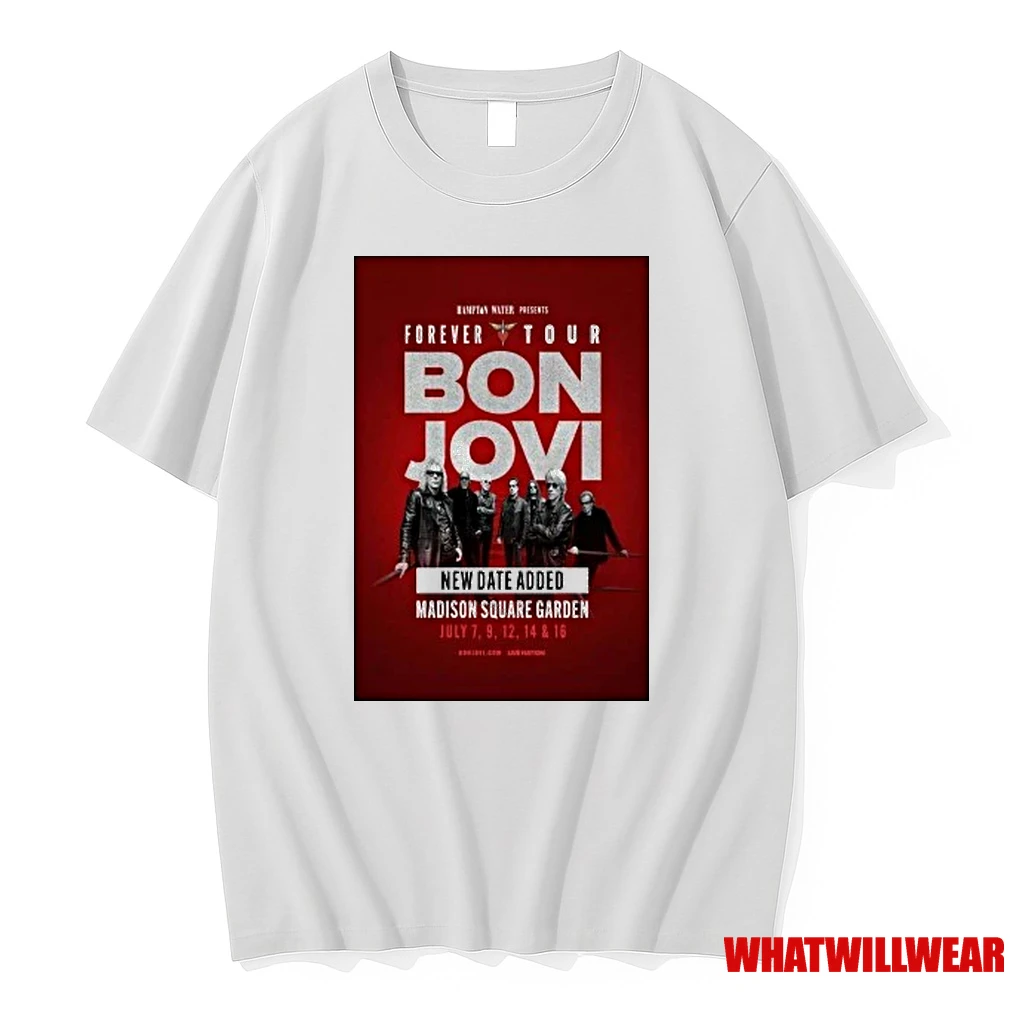 Bon Jovi Forever Tour July 7 19 2026 Shirts