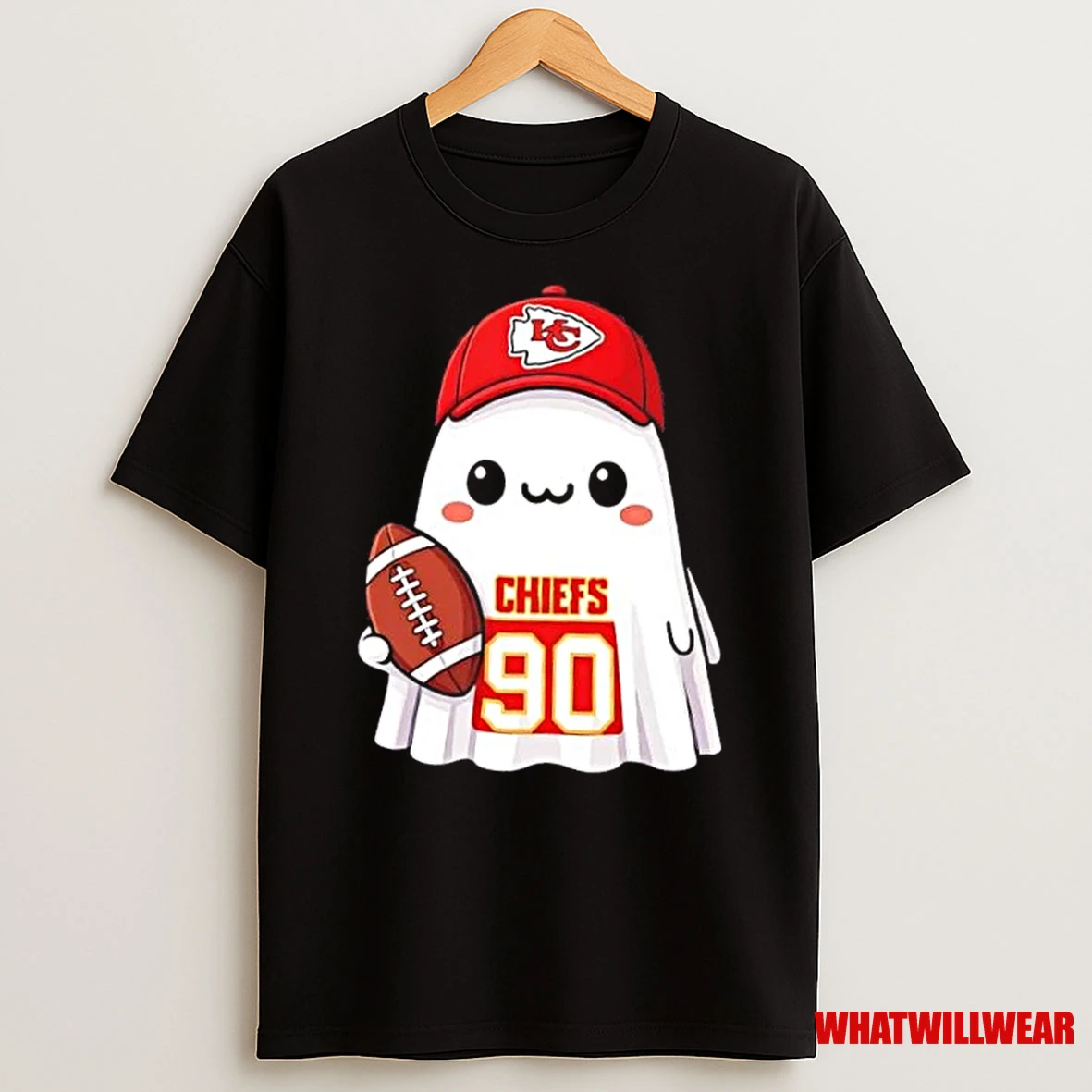 Boo Ghost Kansas City Chiefs Happy Halloween Shirts