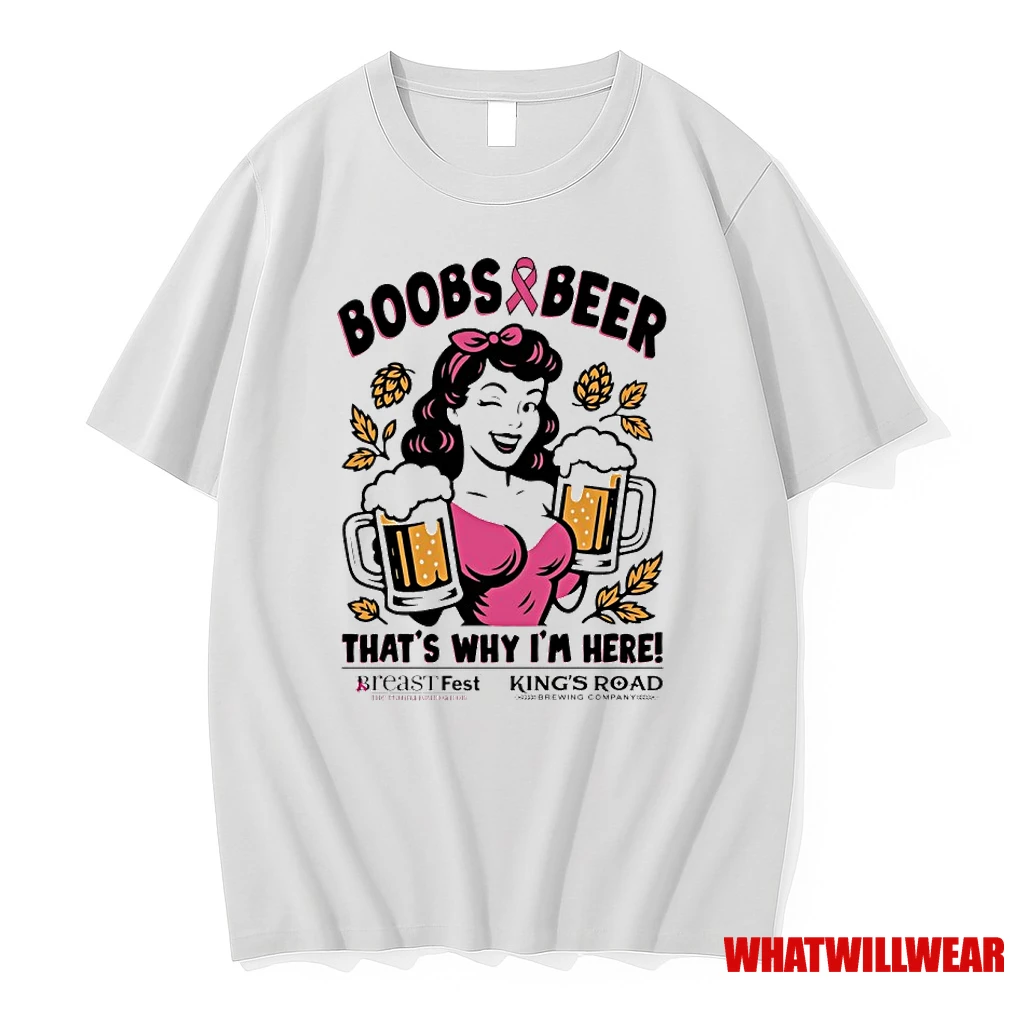 Boobs Beer Thats Why Im Here Shirts
