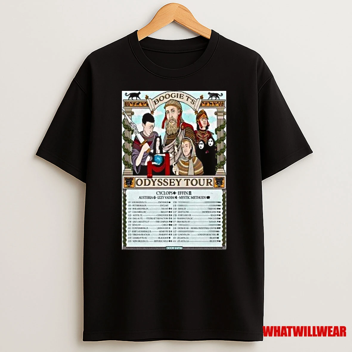 Boogie Ts Odyssey Tour 2026 Limited Shirts