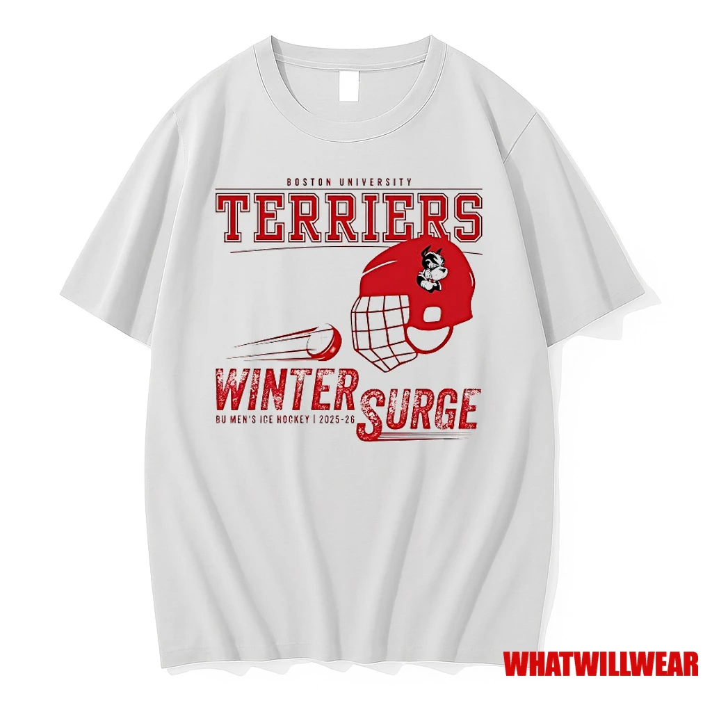 Boston University Terriers Ice Hockey Winter Surge Shirts