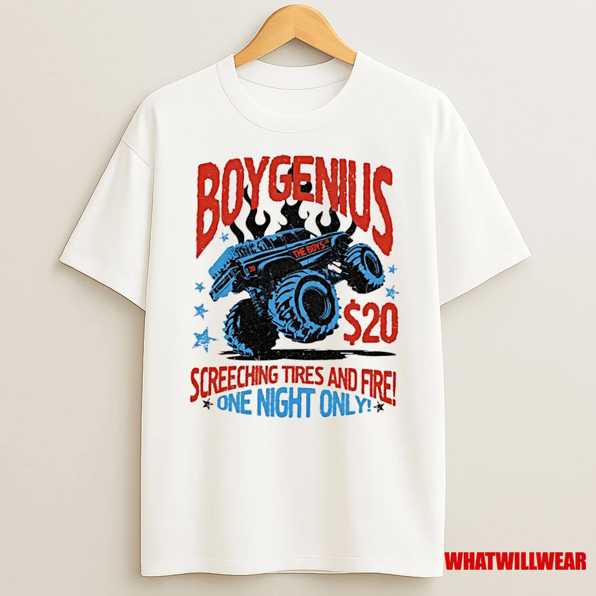 Boygenius Screeching Tires And Fire One Night Only Shirts