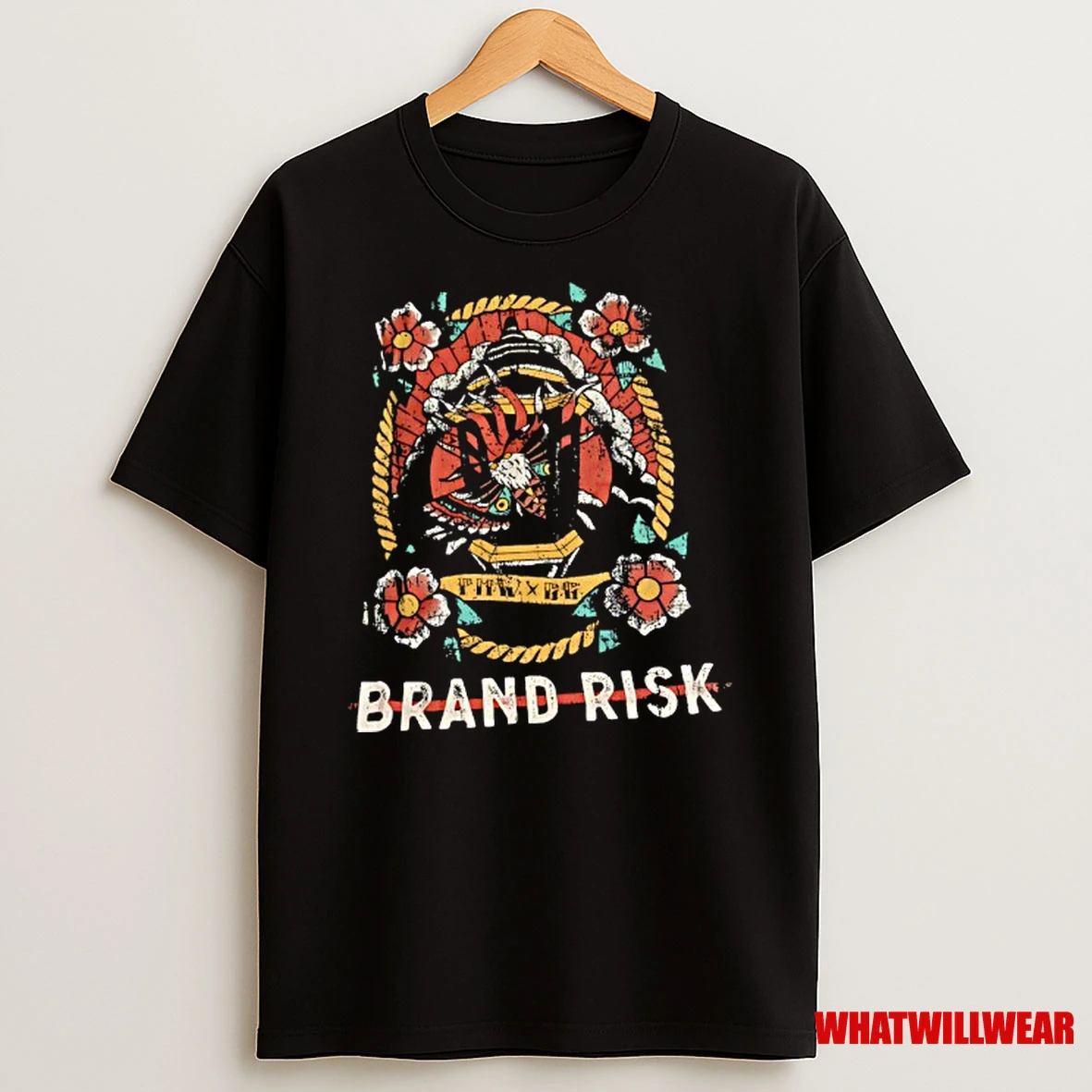 Brand Risk Gamersupps Tiger And Flowers Shirts