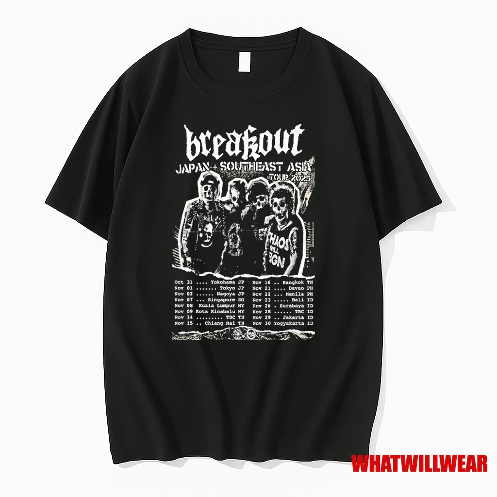 Breakout Japan And Southeast Asia Tour 2025 Shirts