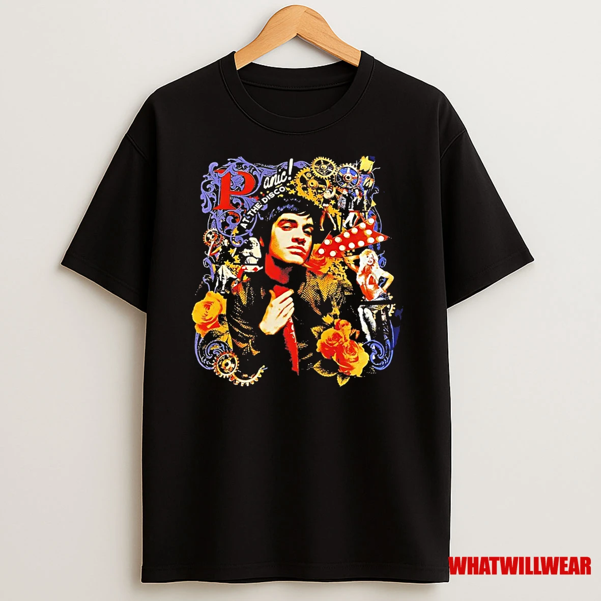 Brendon Urie Panic At The Disco Vintage Collage Shirts