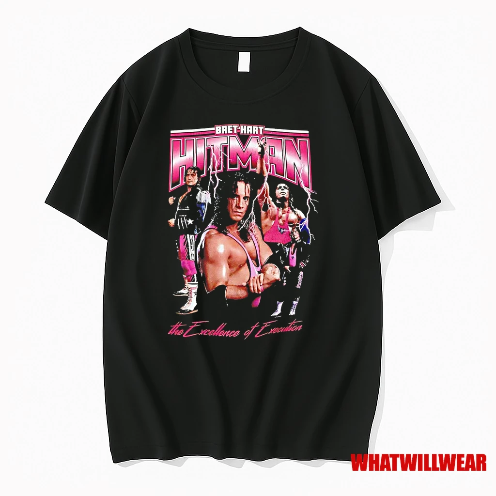 Bret Hart Hitman The Excellence Of Execution Shirts