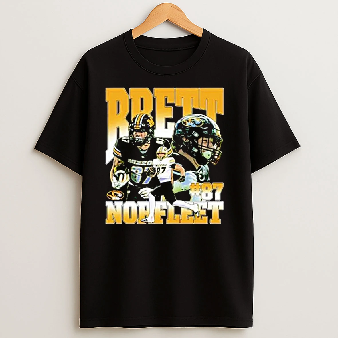 Brett Norfleet 87 Nfl Missouri Tigers Graphic Ornaments T Shirts