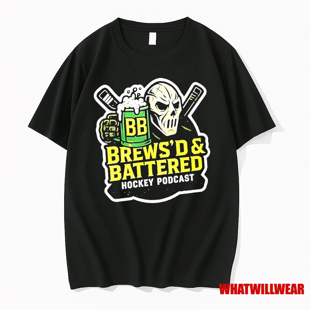 Brewsd And Battered Hockey Podcast Shirts
