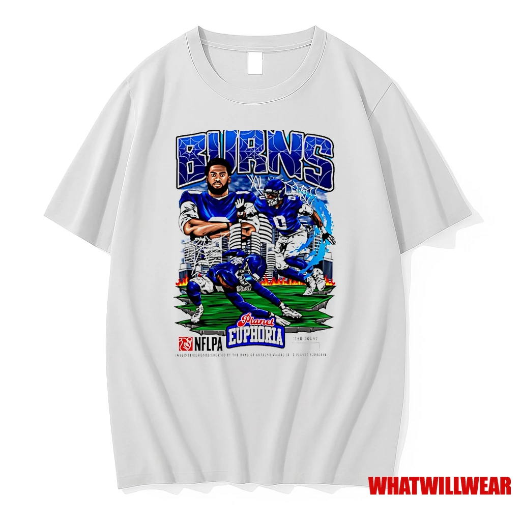 Brian Burns New York Giants Player Comic Shirts