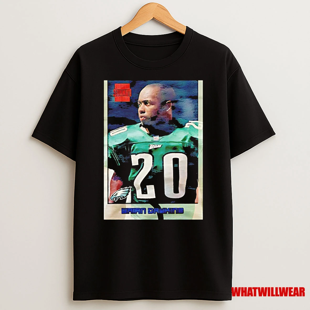 Brian Dawkins Philadelphia Eagles 1996 Nfl Football Card Shirts