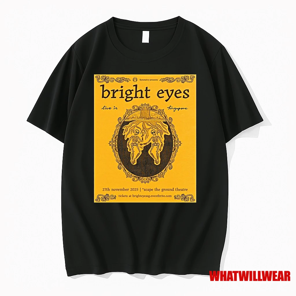 Bright Eyes Nov 27 2025 Scape The Ground Theatre Singapore Shirts