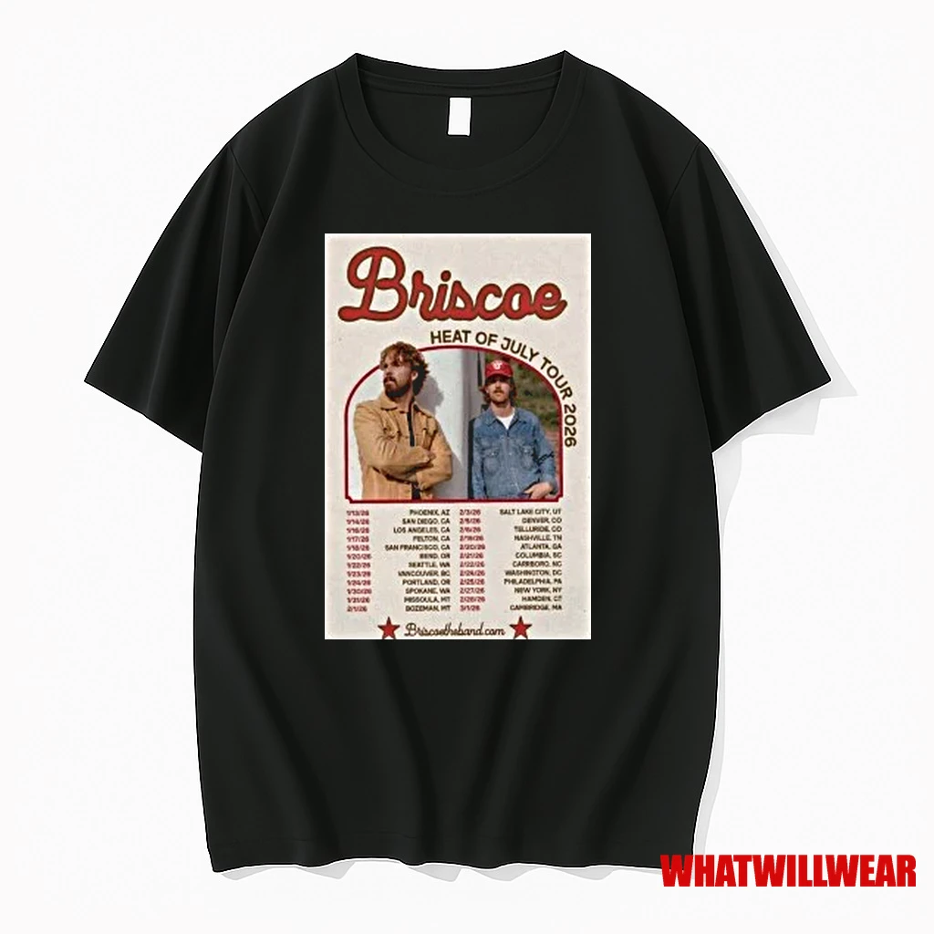 Briscoe Heat Of July Tour 2026 Shirts