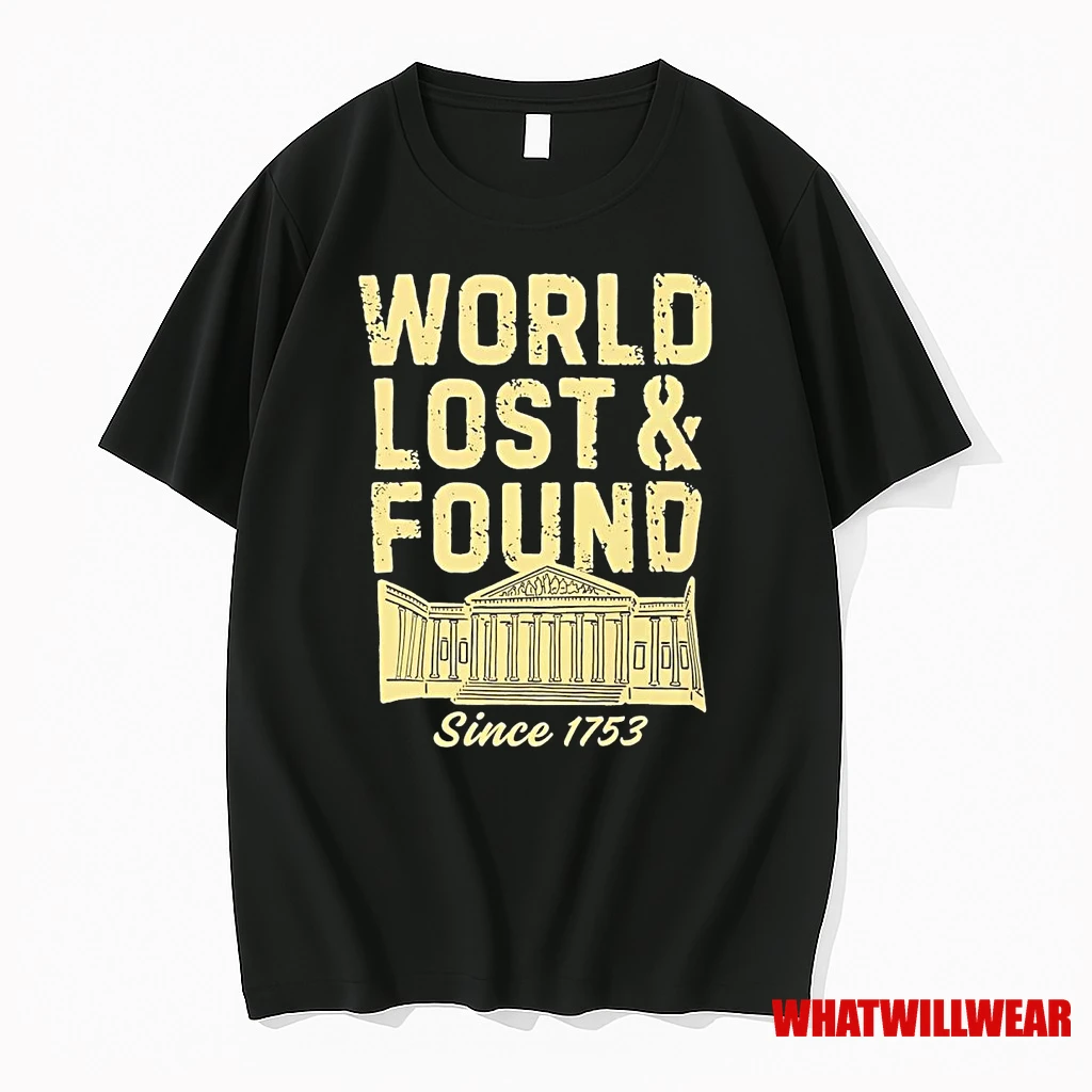 British Museum World Lost And Found Since 1753 Shirts