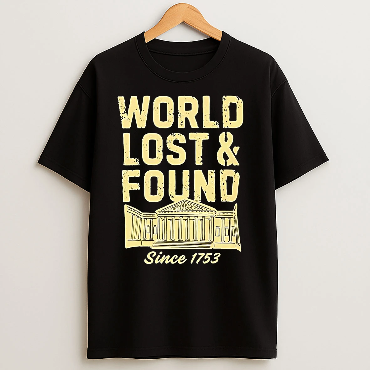 British Museum World Lost And Found Since 1753 T Shirts
