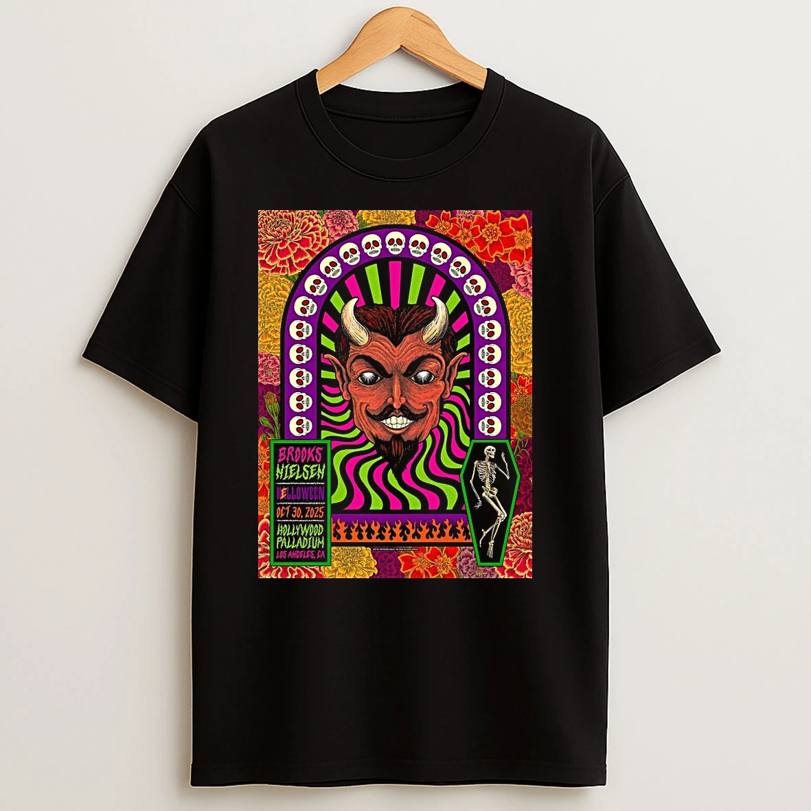 Brooks Nielsen Helloween Oct 30 2025 Los Angeles T Shirts