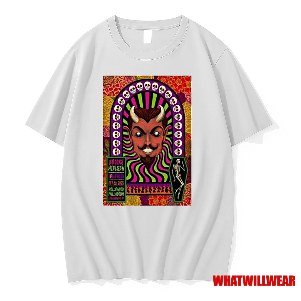 Brooks Nielsen Oct 30 2025 Hollywood Palladium Los Angeles Ca Shirts