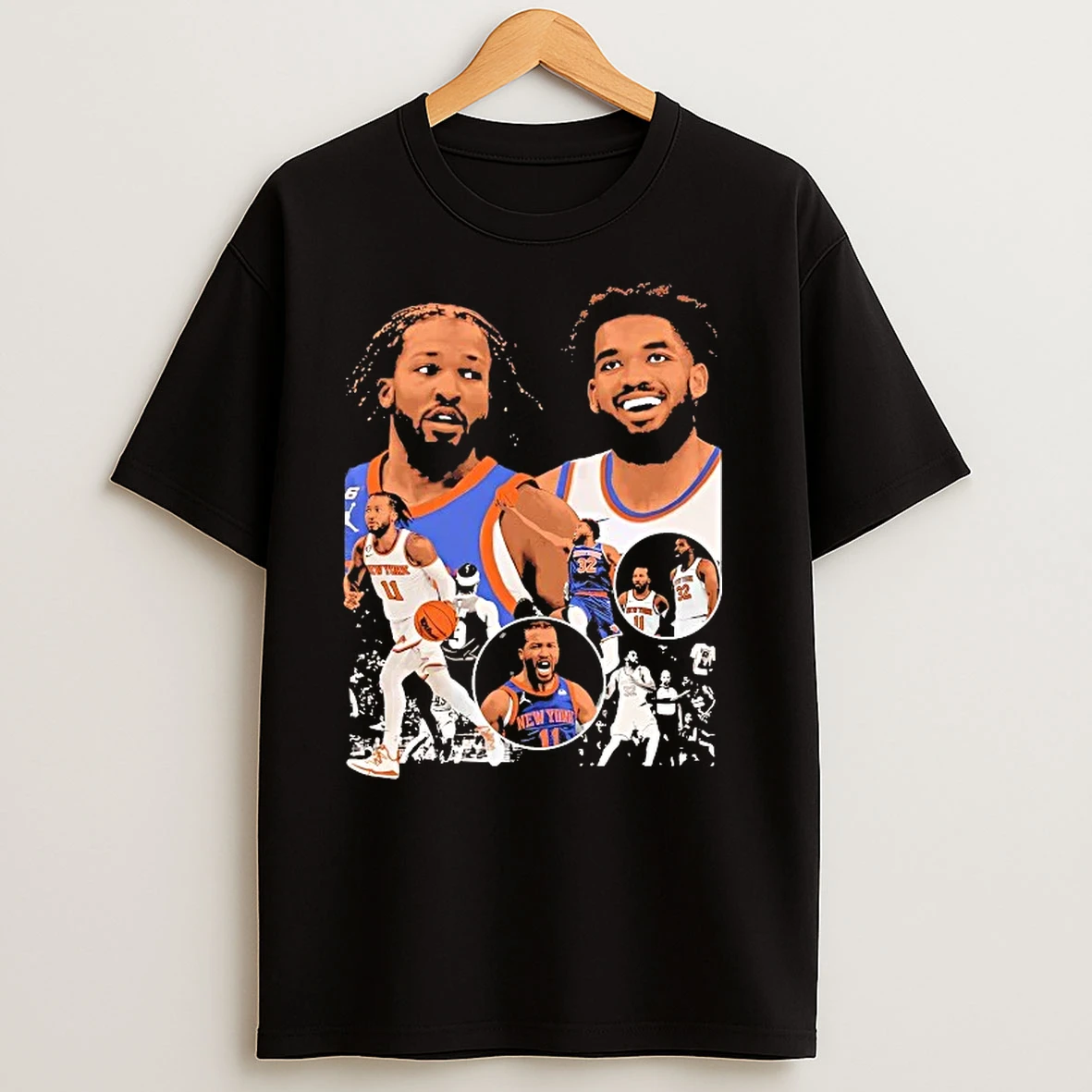 Brunson And Kat Duo Ny Knicks T Shirts