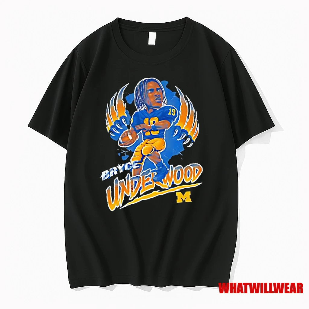 Bryce Underwood Michigan Wolverines 19 Player Shirts