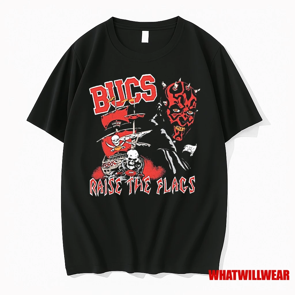 Bucs Raise The Flags Tampa Bay Buccaneers Star Wars X Nfl Fanart Shirts