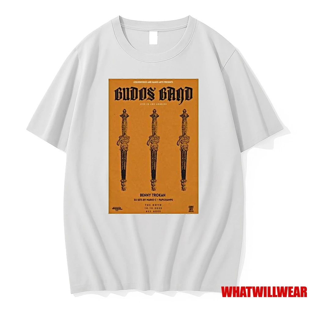 Budos Band Oct 10 2025 The Novo In Los Angeles Ca Shirts