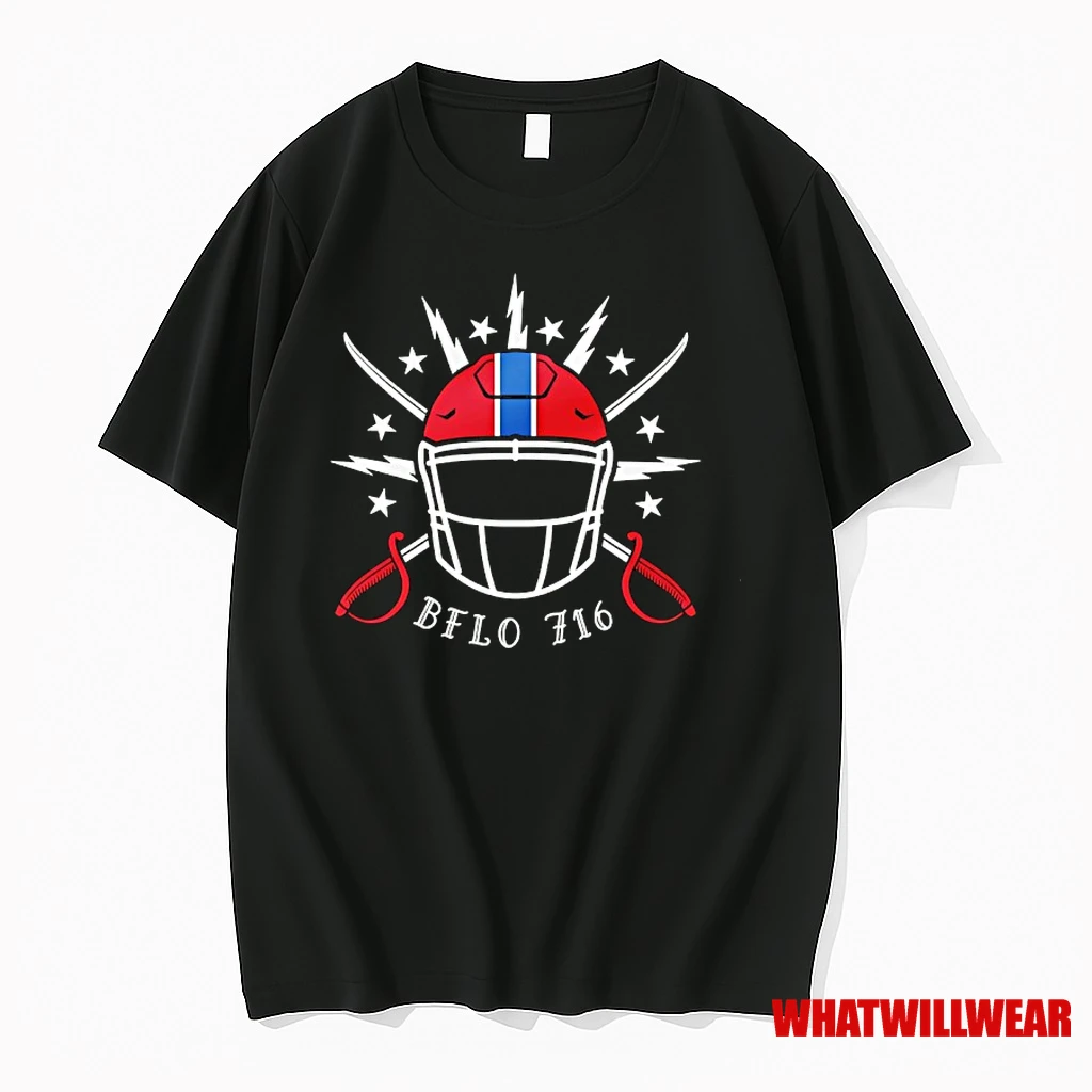 Buffalo Bills 716 Helmets And Swords Shirts
