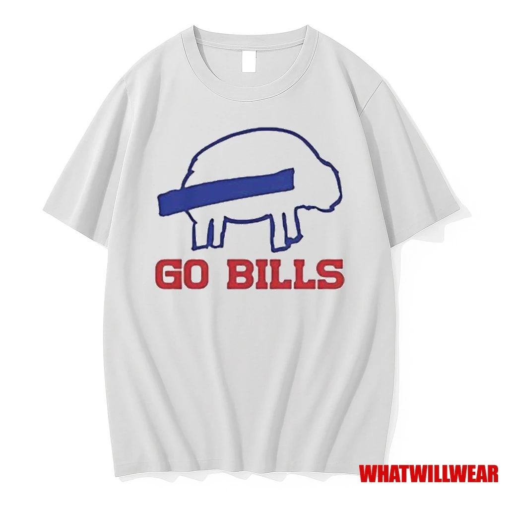 Buffalo Bills Football Go Bills Sketch Shirts