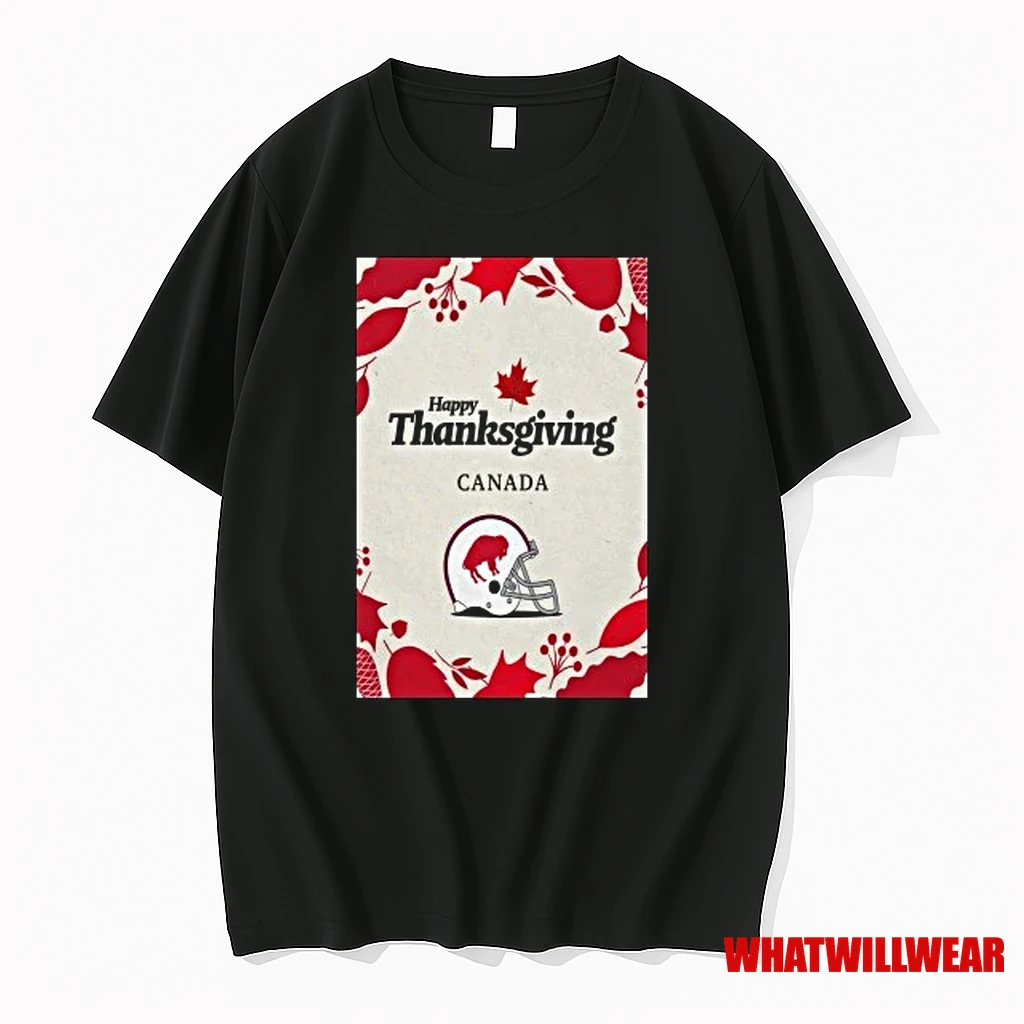 Buffalo Bills Happy Thanksgiving Canada Shirts