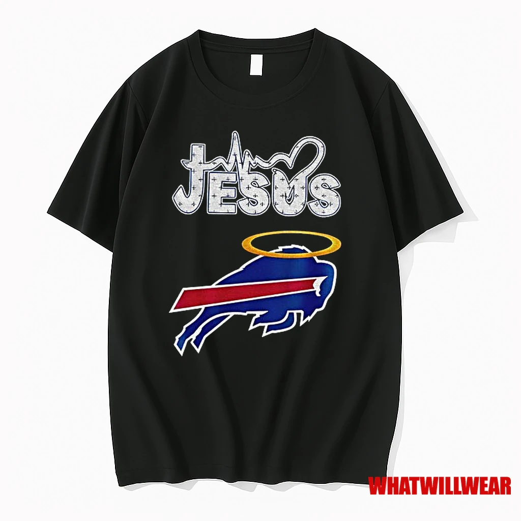 Buffalo Bills Jesus Go Bills Mafia Nfl Football Logo 2025 Shirts