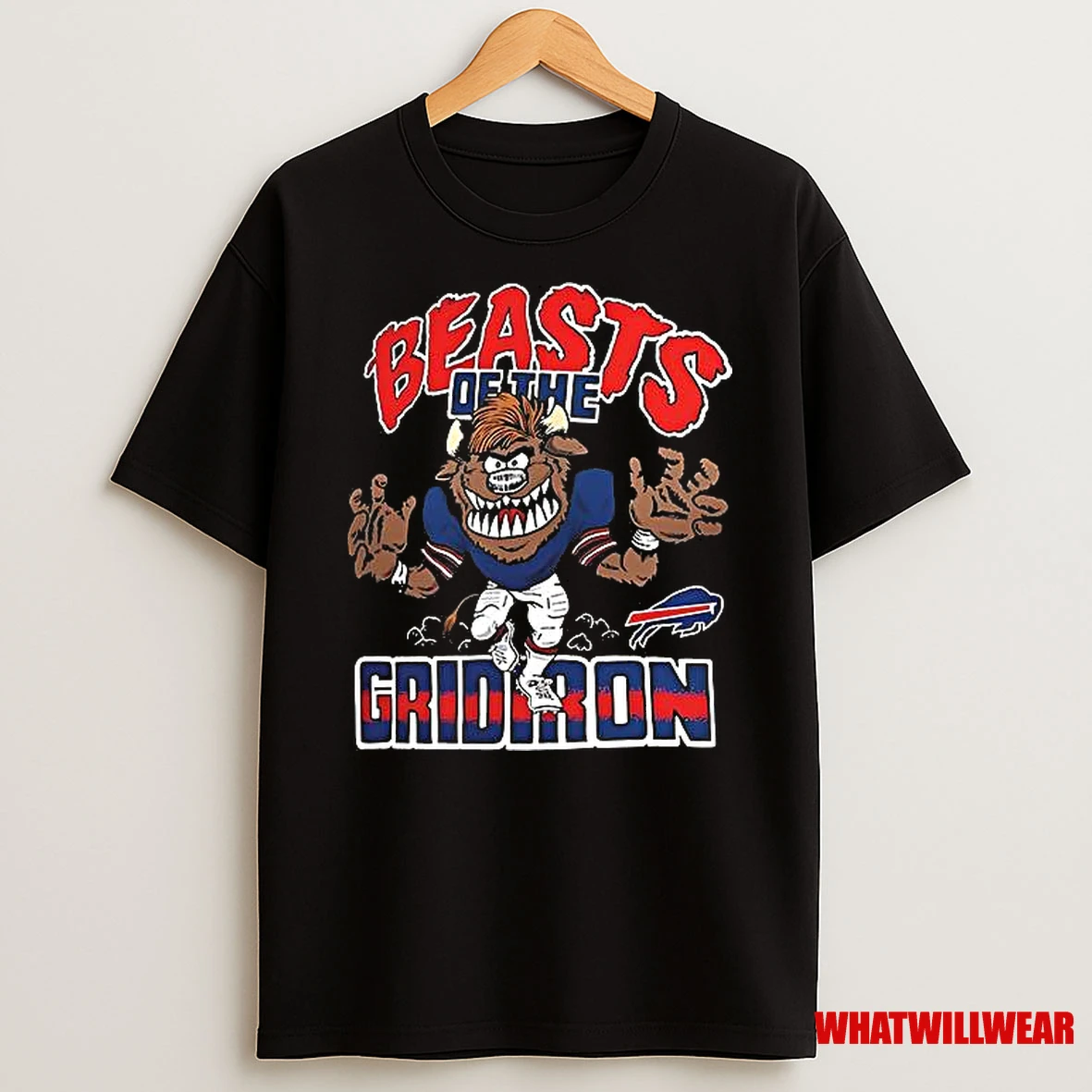 Buffalo Bills Monsters Mascot Beasts Of The Gridiron Halloween Shirts