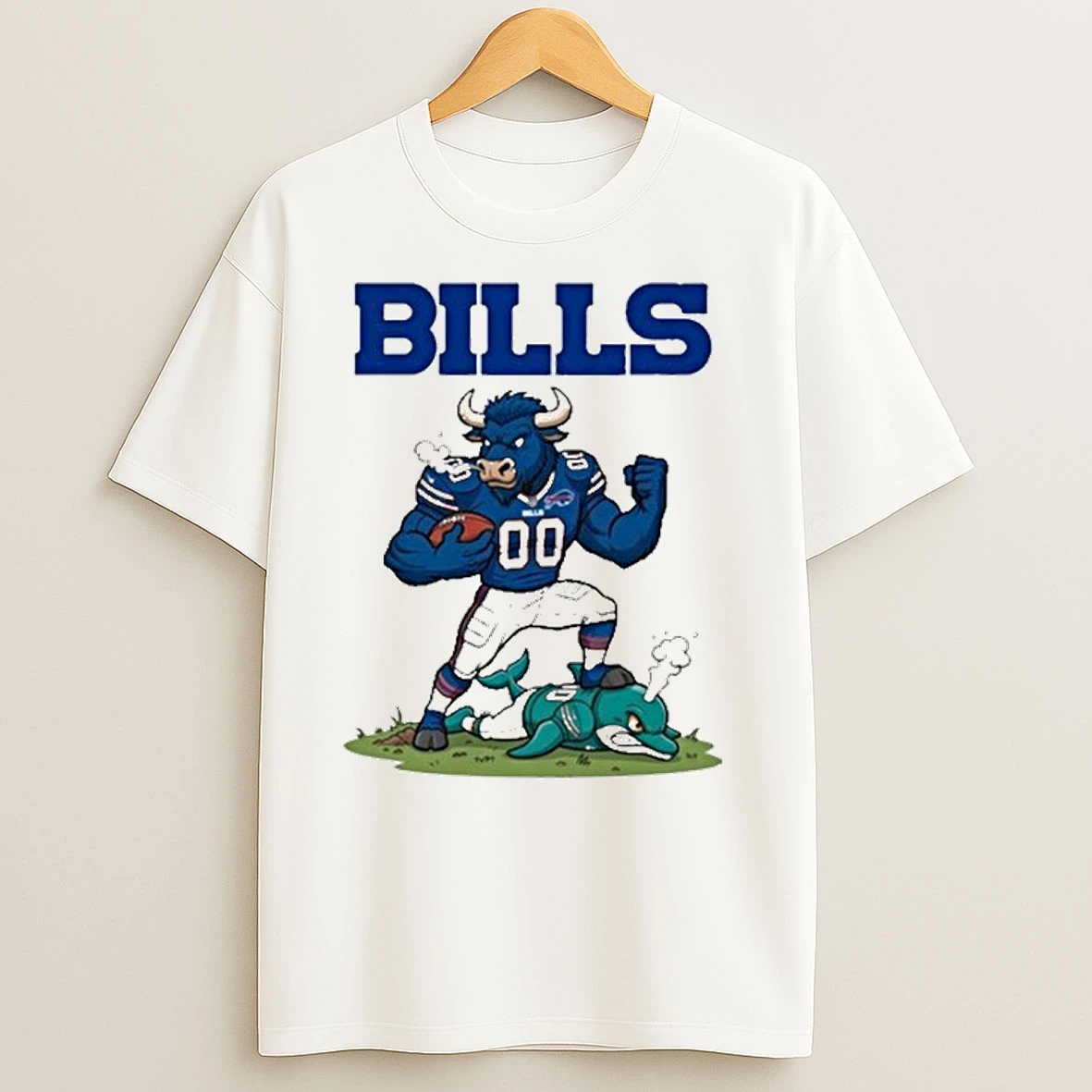 Buffalo Bills Vs Miami Dolphins Baseball T Shirts
