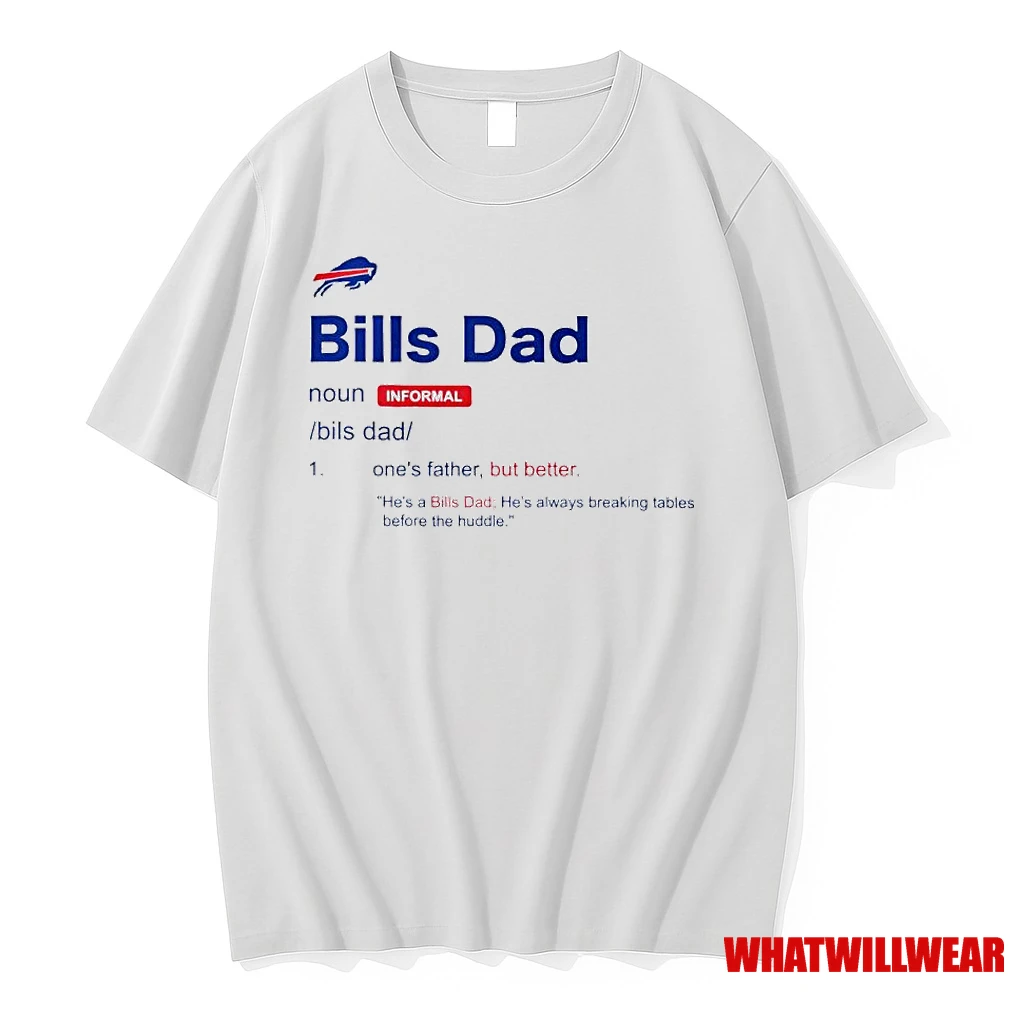 Buffalo Bills Dad Definition Ornaments Shirts