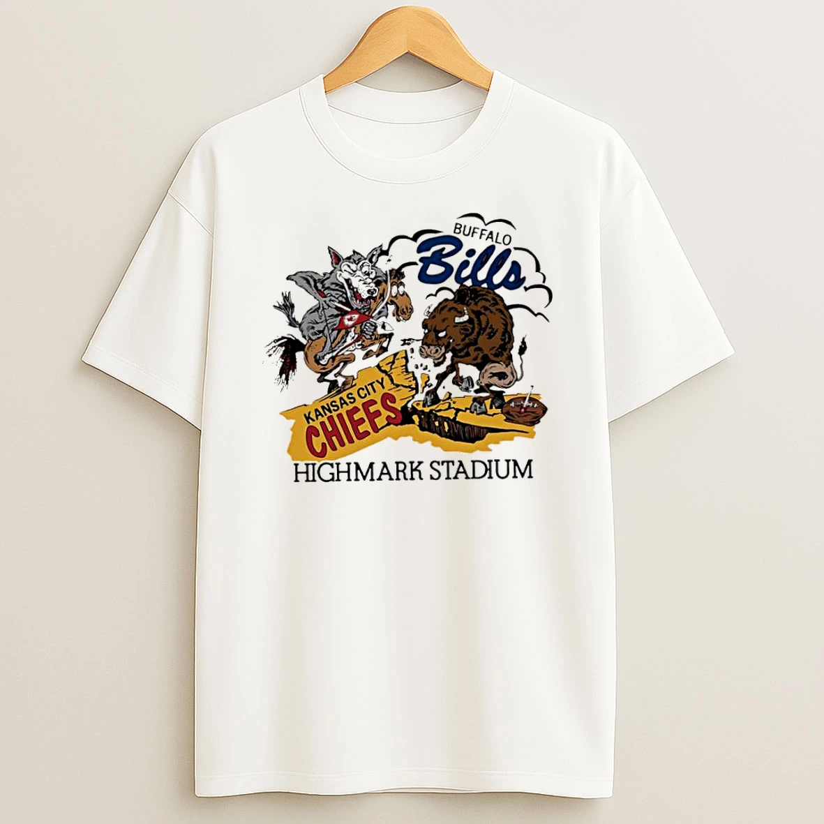 Buffalo Bills Vs Kansas City Chiefs Match Up 2025 Shirts