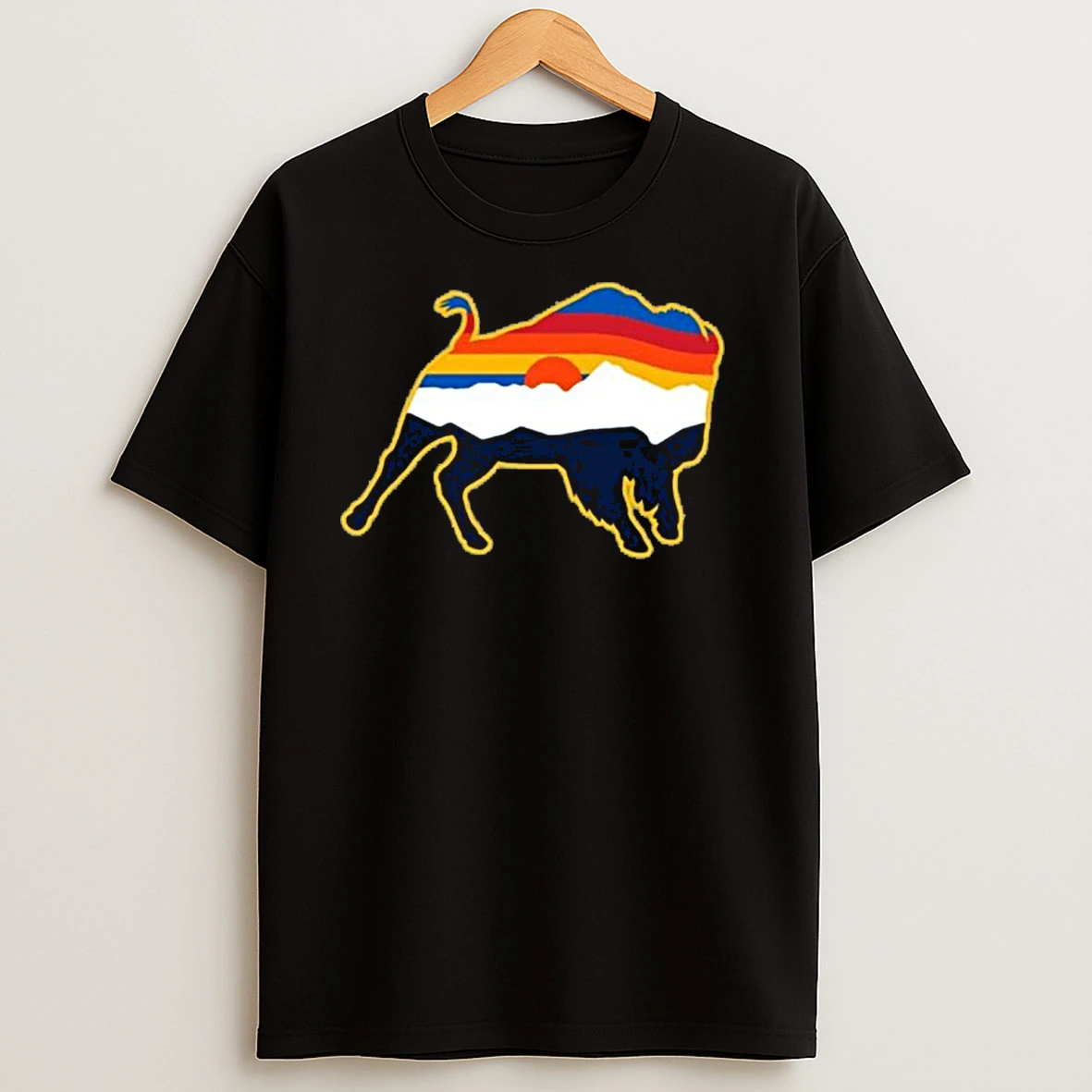 Buffalo Pigment Dyed Colorado T Shirts