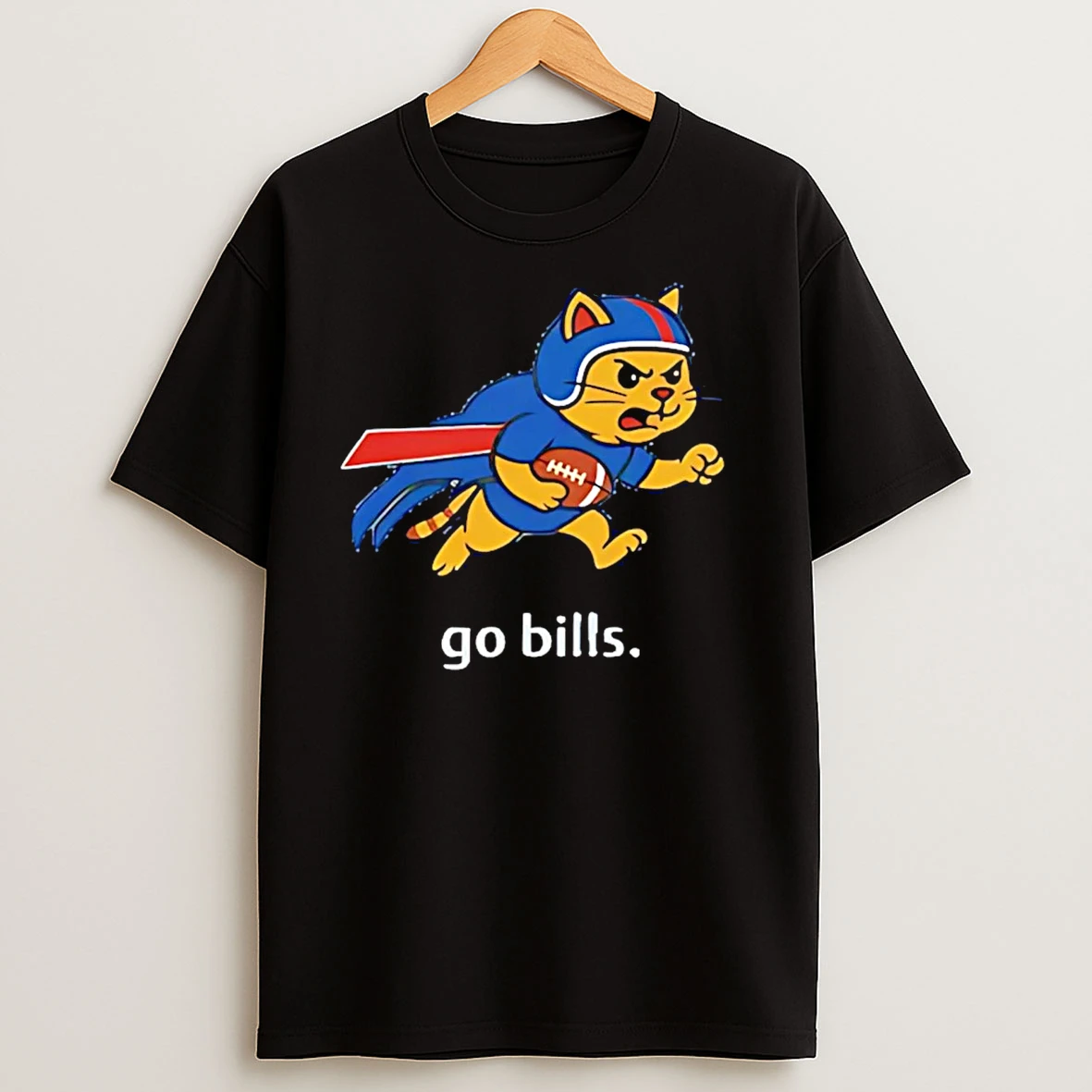 Buffalo Cat Go Bills T Shirts