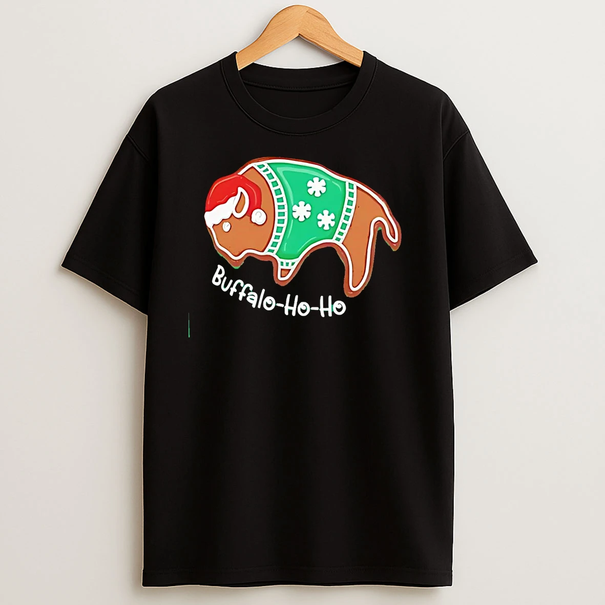 Buffalo Ho Ho Bills Gingerbread Cookies Christmas T Shirts