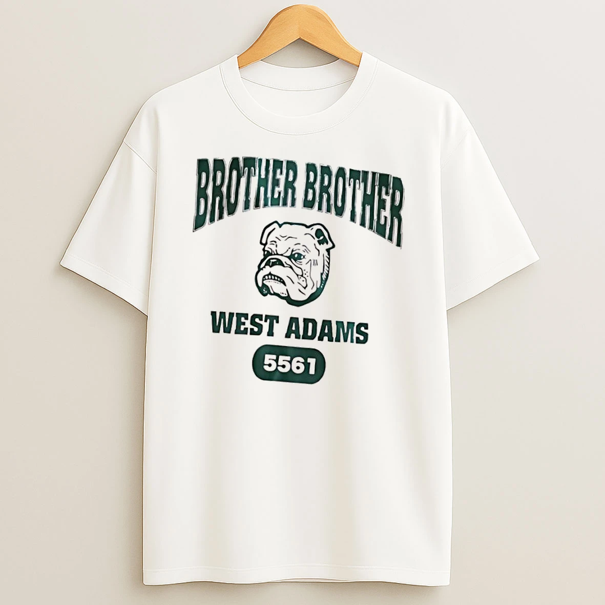 Bulldogs Brother Brother West Adams 5561 Logo Shirts