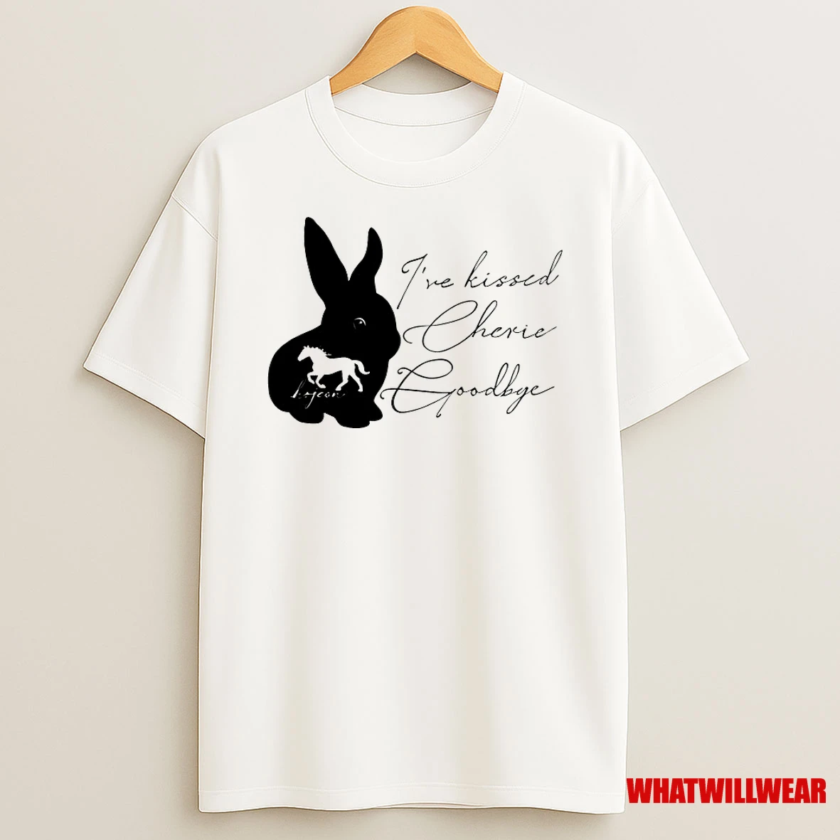 Bunny Ive Kissed Cherie Goodbye Shirts