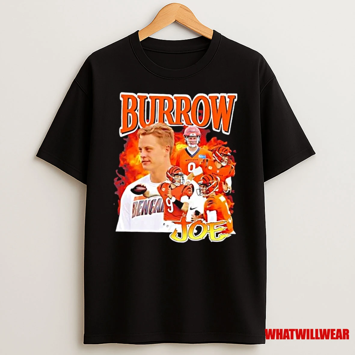 Burrow Joe Cincinnati Bengals Football Graphic Shirts