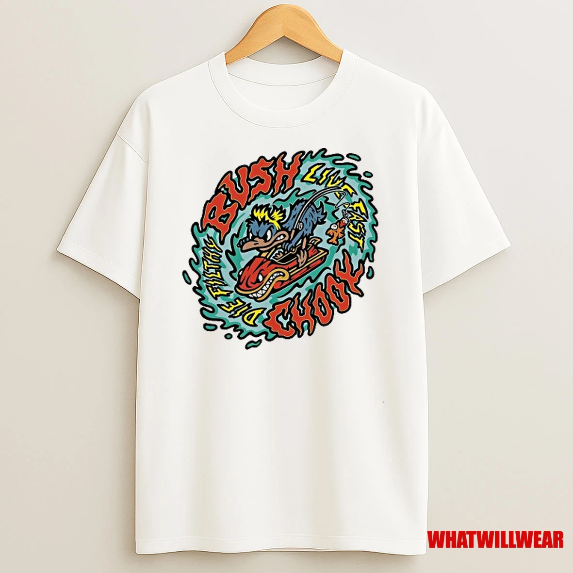 Bush Chook Live Fast And Die Filthy Shirts