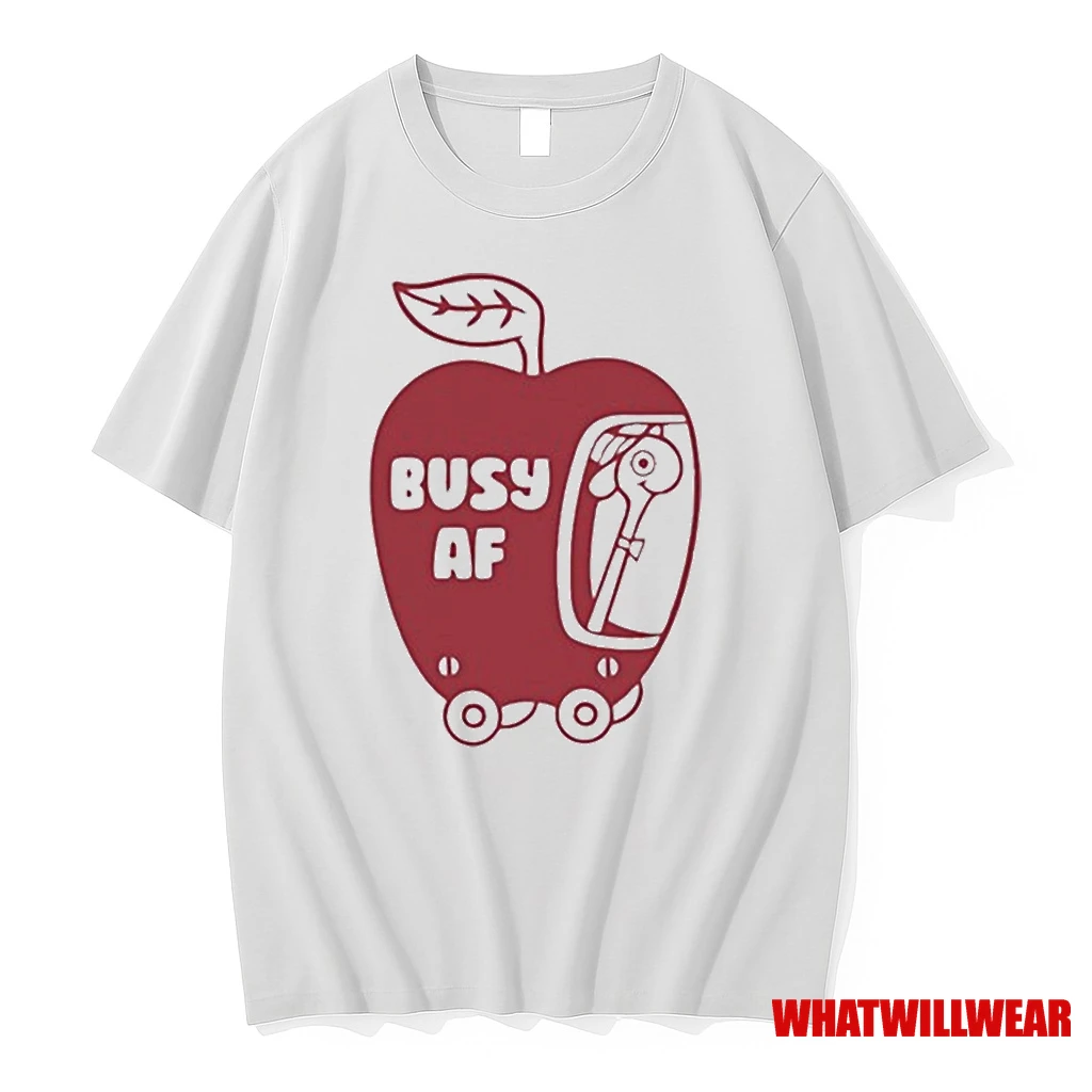 Busy Af Apple Shirts