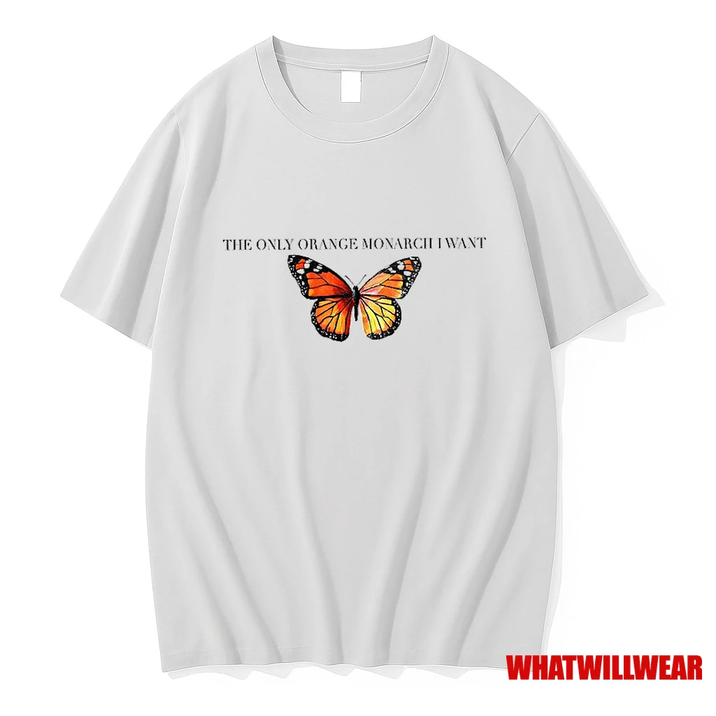 Butterfly The Only Orange Monarch I Want Anti Maga Shirts