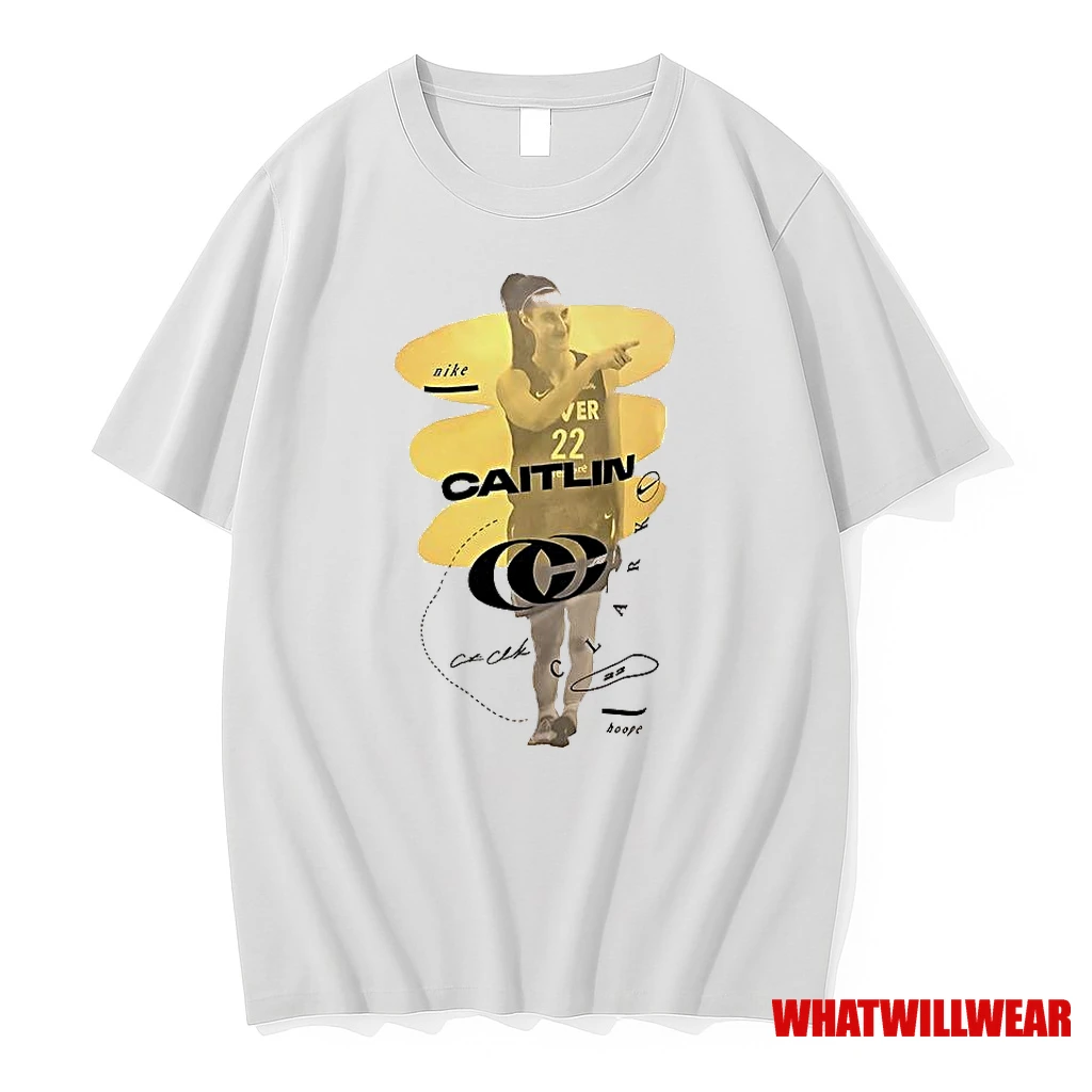 Caitlin Clark Hoope Logo Signature Shirts