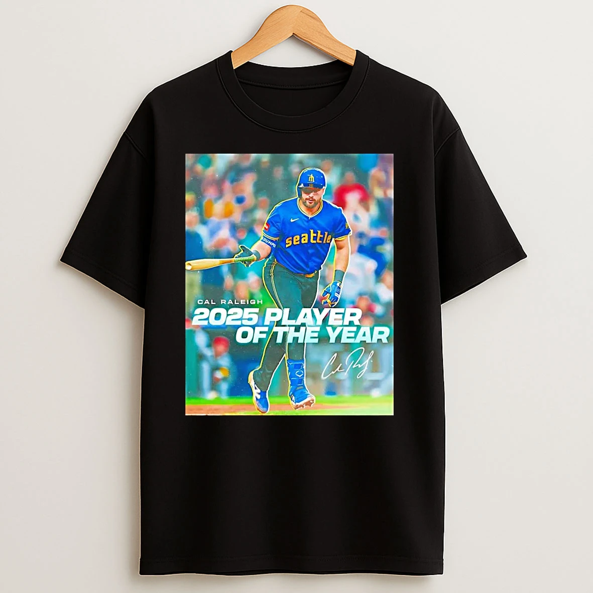 Cal Raleigh 2025 Player Of The Year T Shirts