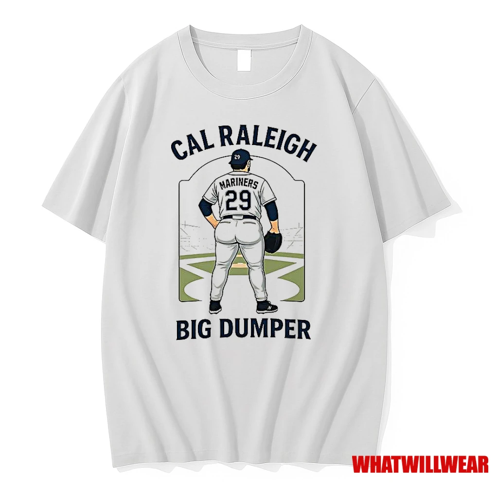 Cal Raleigh Big Dumper Cartoon Shirts
