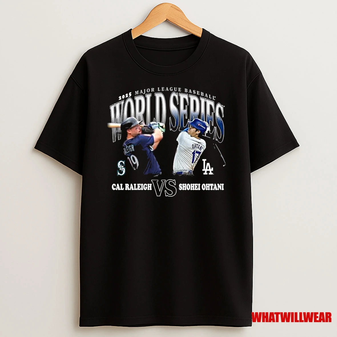 Cal Raleigh Vs Shohei Ohtani 2025 World Series Matchup Shirts
