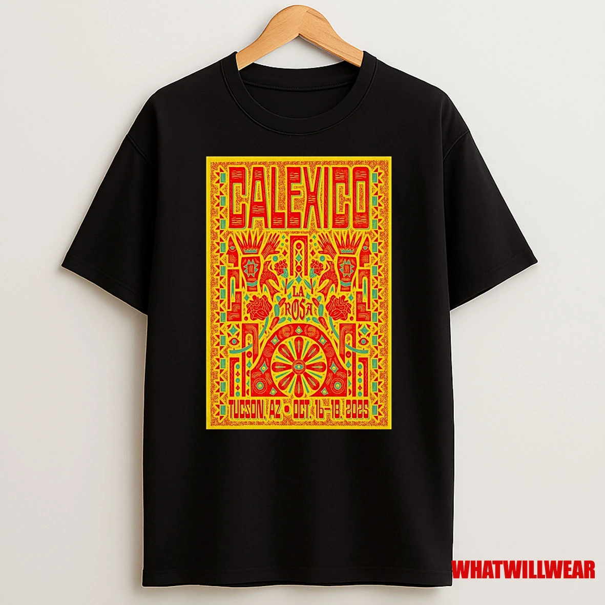 Calexico October 16 18 2025 La Rosa Tucson Az Show Shirts