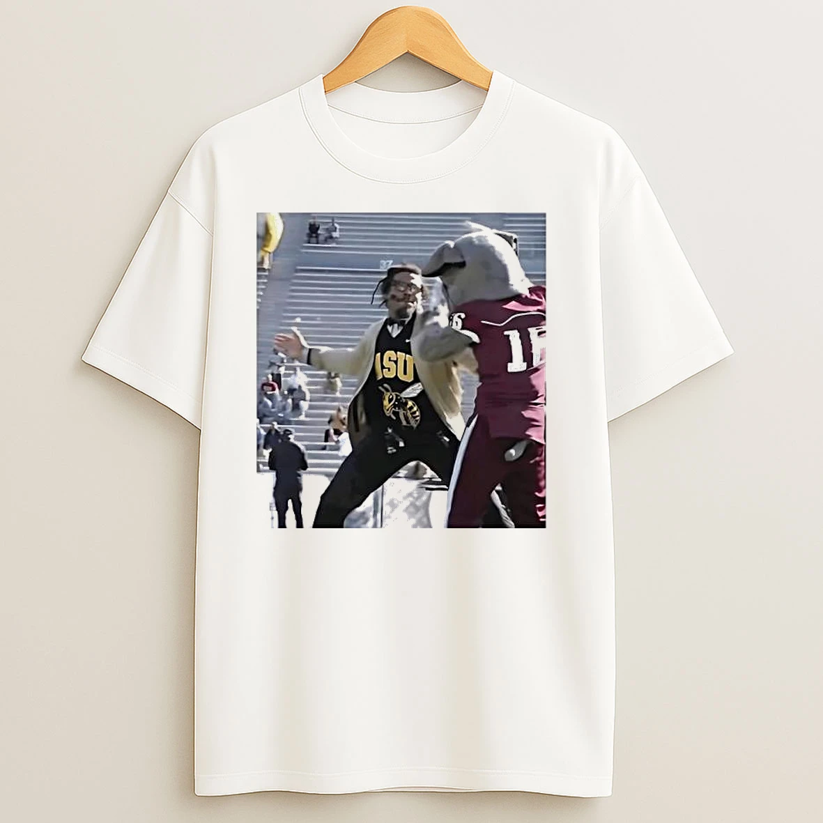 Cam Newton Put The Beats On The Mascot T Shirts