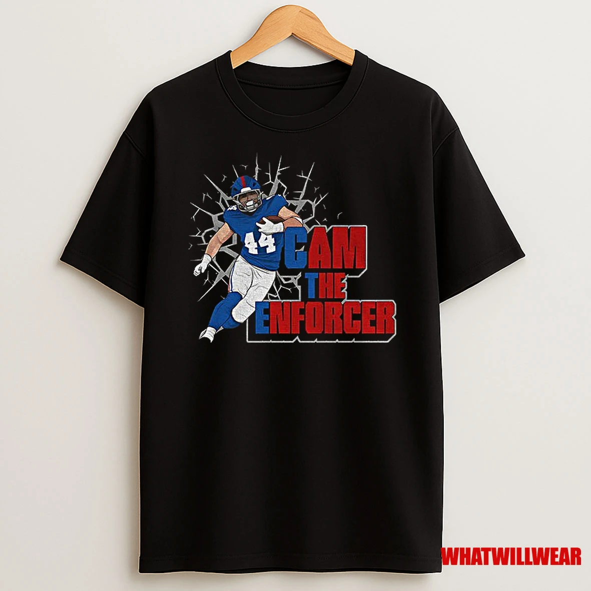 Cam Skattebo Cam The Enforcer New York Giants Nfl Football 2025 Shirts